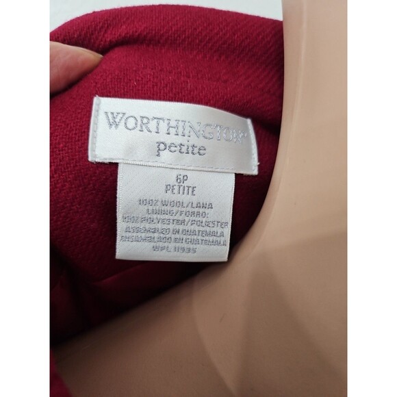 Burgundy Worthington Blazer - Picture 6 of 8
